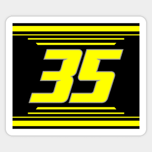 JJ Yeley #35 2024 NASCAR Design Sticker